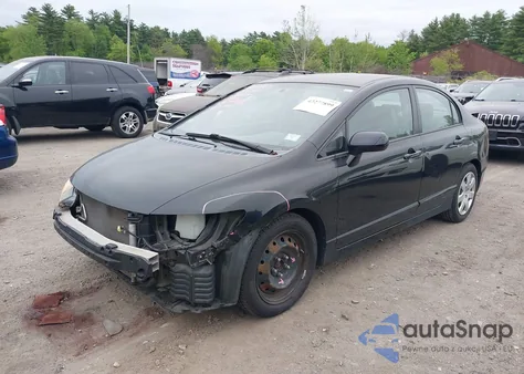 2008 Honda Civic Lx from USA, damaged, VIN 2HGFA16518H311882